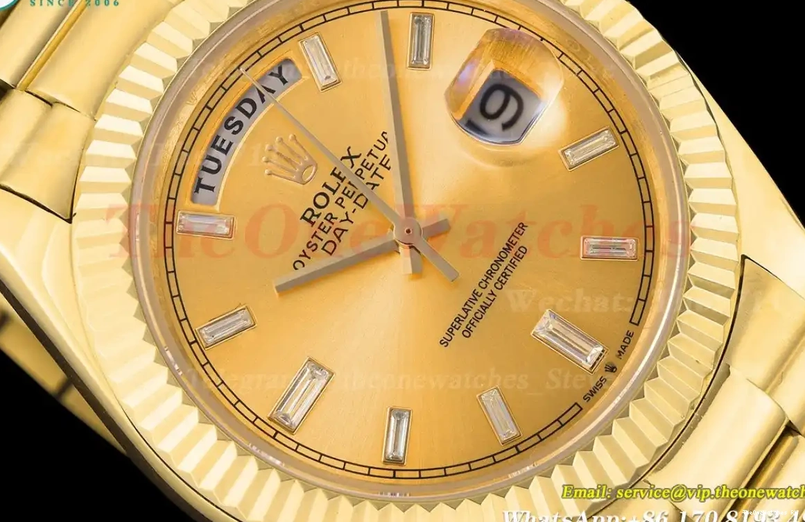 Dia MY8215 YG Daydate YG 40MM GDF Gold 0614